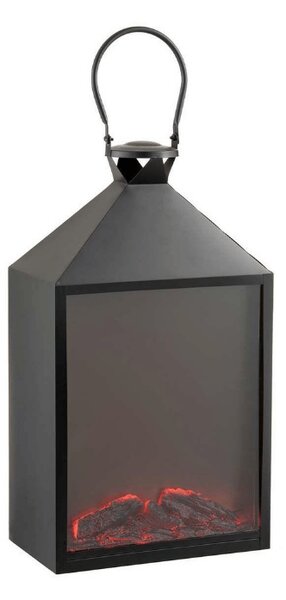 LED dekorációs lámpás COZY WARM 55x30 cm, fekete
