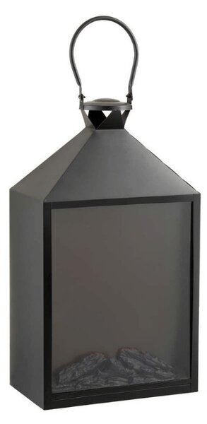 LED dekorációs lámpás COZY WARM 55x30 cm, fekete