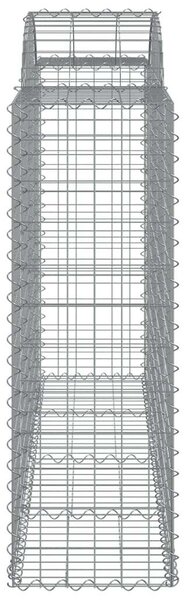 VidaXL Íves Gabion Kosár Szett - 12 db - 200x50x120/140 cm