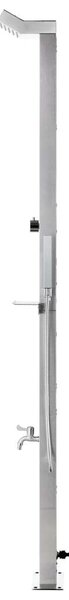 VidaXL Kerti Zuhany Rozsdamentes Acél - 220cm