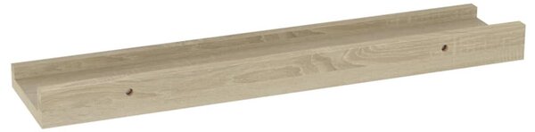 2 db sonoma tölgyfa fali polc 40 x 9 x 3 cm