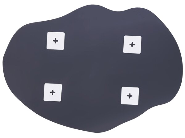 Falitükör FALAISE 50 cm 70 cm Ezüst