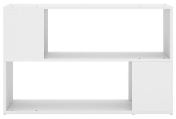 Fehér szerelt fa könyvszekrény 100 x 24 x 63 cm