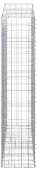 VidaXL Gabion Kosár - 5 db - 200x50x220/240 cm