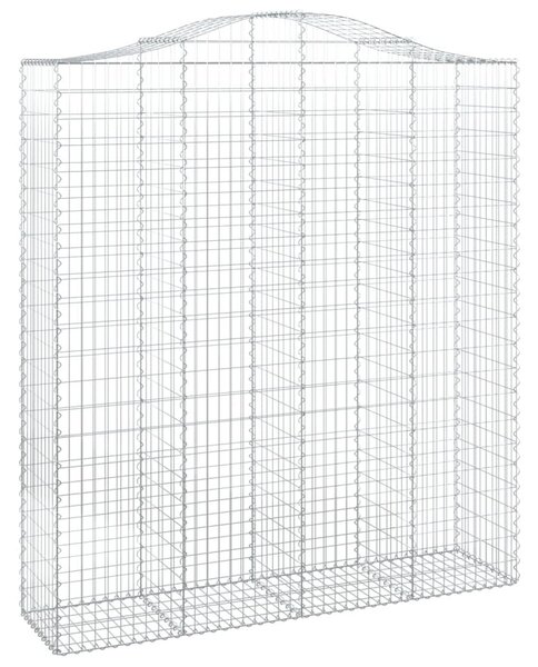 VidaXL Gabion Kosár - 5 db - 200x50x220/240 cm