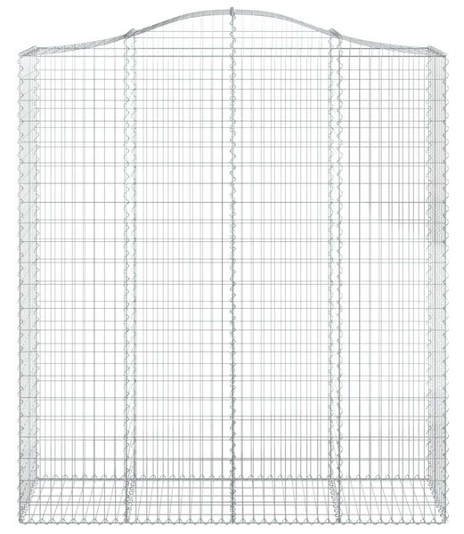 VidaXL Gabion Kosár - 5 db - 200x50x220/240 cm