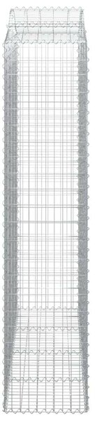 VidaXL Gabion Kosár - 5 db - 200x50x220/240 cm