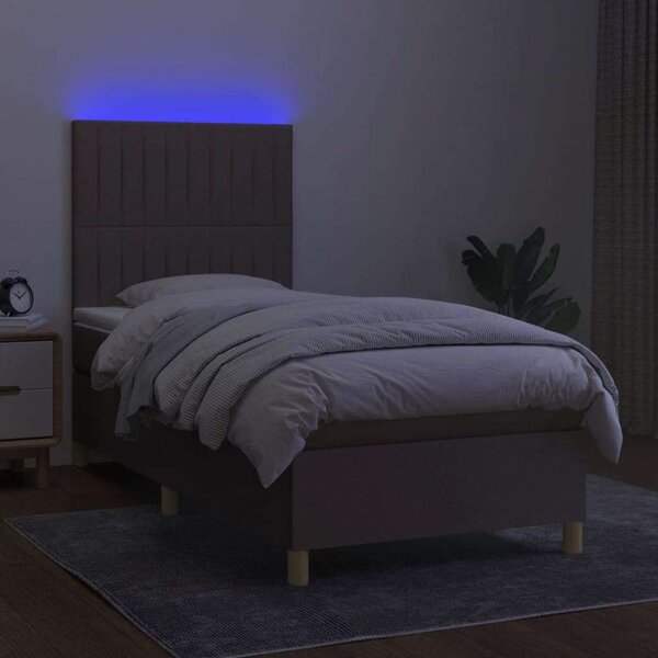 VidaXL LED-es Ágy - 90x190 cm
