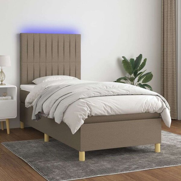 VidaXL LED-es Ágy - 90x190 cm