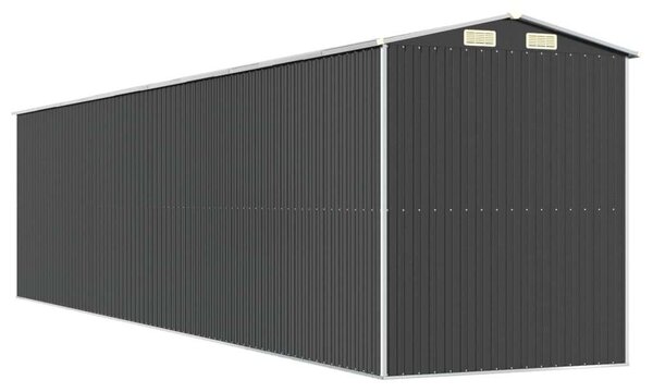 VidaXL Kerti Fészer - Acél - 192x855x223 cm