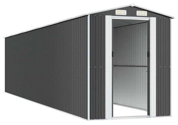 VidaXL Kerti Fészer - Acél - 192x855x223 cm
