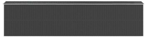 VidaXL Kerti Fészer - Acél - 192x855x223 cm