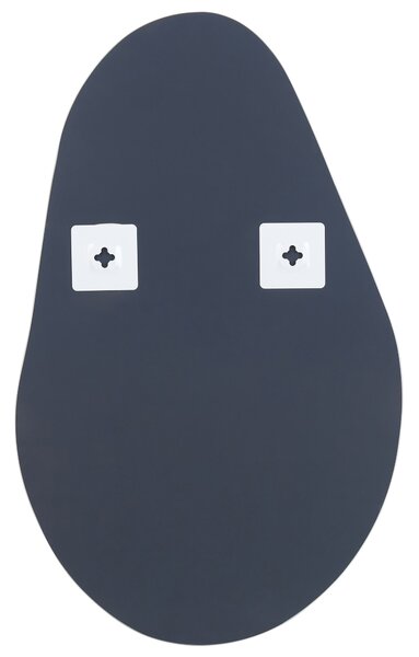 Falitükör AUBAGNE 40 cm 65 cm Ezüst