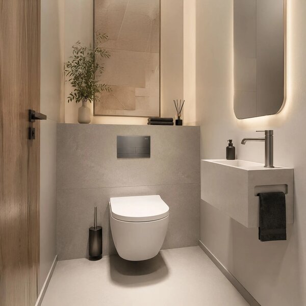 WC öblítő gomb K011A-Q és Slim024N Rea T Titan