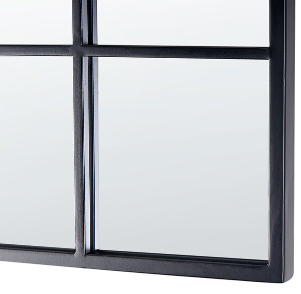 Falitükör BROUAGE 40 cm 120 cm Fém Fekete