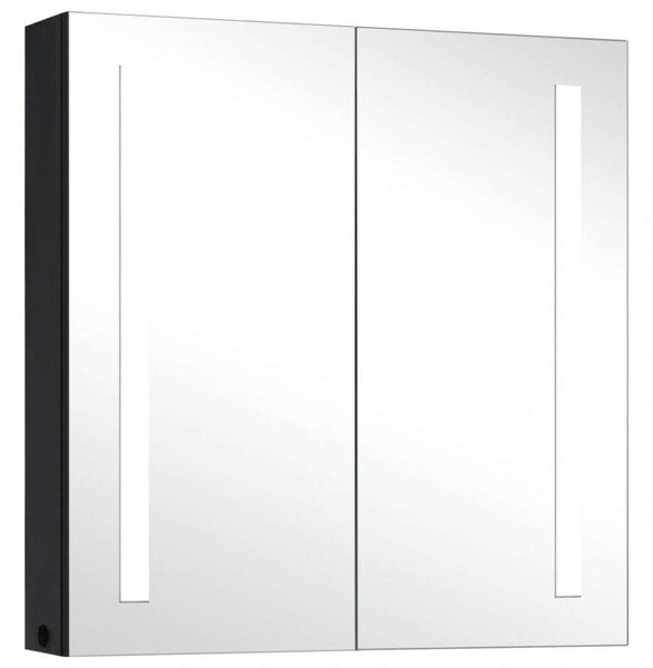 VidaXL LED Tükörfürdőszobaszekrény - 62x14x60 cm