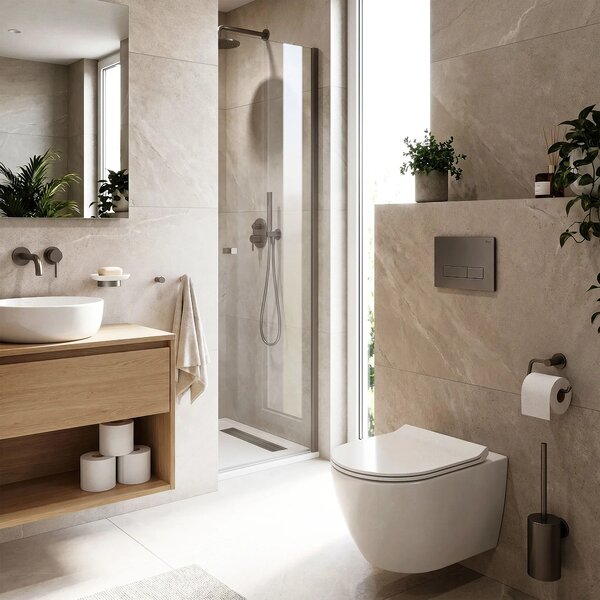 WC öblítő gomb Rea HD K011A-Q és Slim 024N Titan