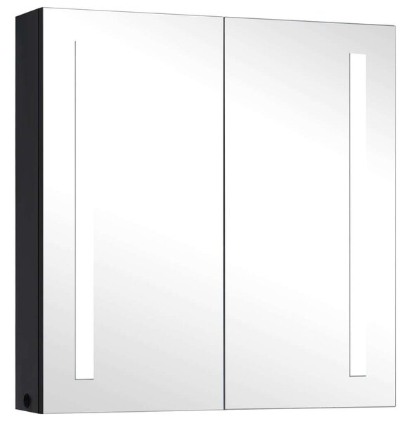 VidaXL LED Tükörfürdőszobaszekrény - 62x14x60 cm