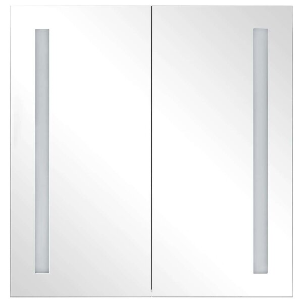 VidaXL LED Tükörfürdőszobaszekrény - 62x14x60 cm