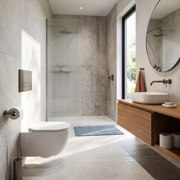 WC öblítő gomb Rea HD K011A-Q és Slim 024N Titan