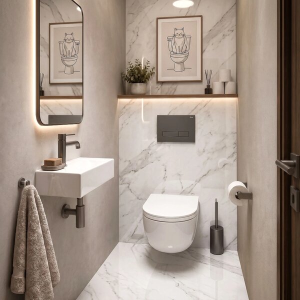WC öblítő gomb Rea HD K011A-Q és Slim 024N Titan