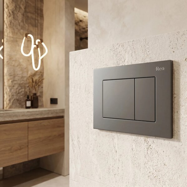 Beépíthető WC Tartókeret Szett Slim 024N J Titan Nyomólappal