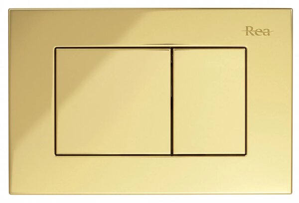 Beépíthető WC Tartókeret Szett Slim 024N J Gold Nyomólappal