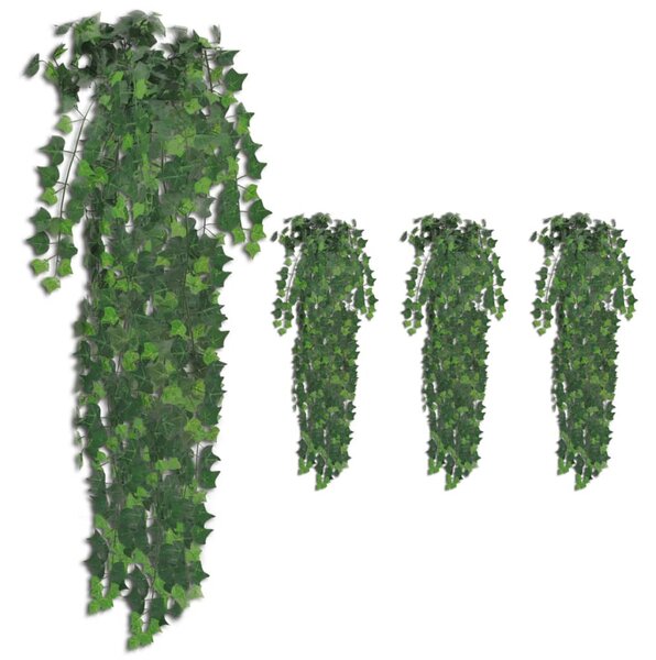 4 db zöld műborostyán 90 cm