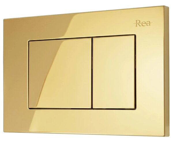 Beépíthető WC Tartókeret Szett Slim 024N J Gold Nyomólappal