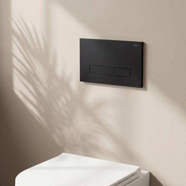 WC öblítő gomb Rea HD K011A-Q és Slim 024N Black