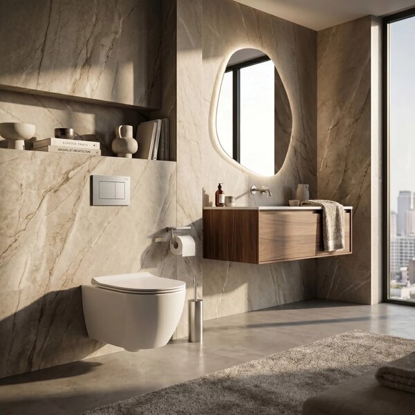 WC öblítő gomb Rea J K011A-Q és Slim 024N Satin
