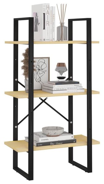 Tömör fenyőfa tárolópolc 60 x 30 x 105 cm