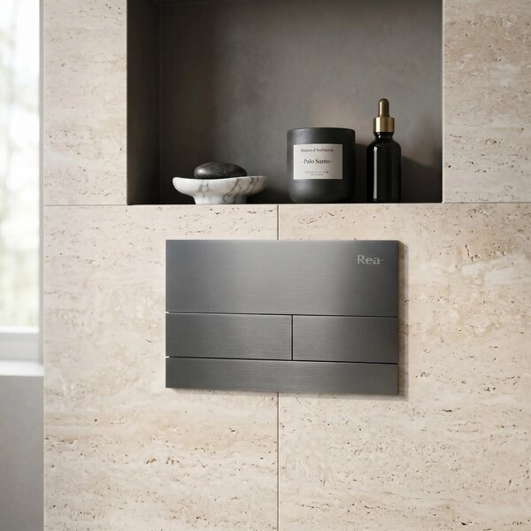 Beépíthető WC Tartókeret Szett Slim 024N T Titan Nyomólappal