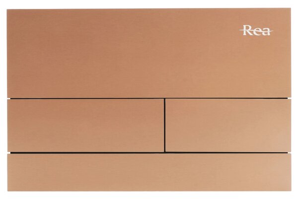 Beépíthető WC Tartókeret Szett Slim 024N T Brush Copper Nyomólappal