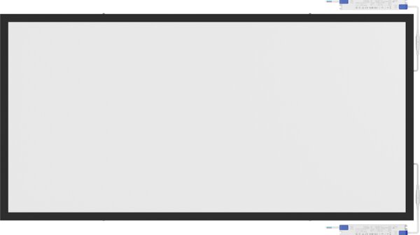 Mexen Brill-S, mennyezeti LED panel 120×60 cm, 60 W, semleges fehér 4000K, L207-120-060-6040-70