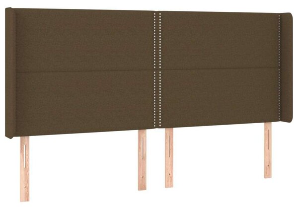 VidaXL LED-es Ágy - Barna - 180x200 cm