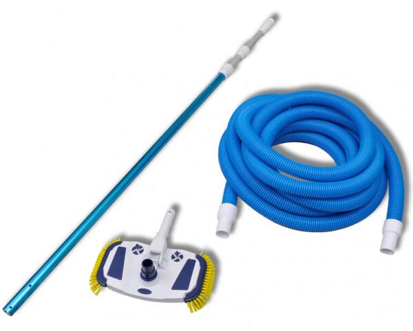 VidaXL Medence Porszívó Készlet - Teleszkópos Rúd - 3,6m