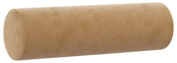 2 személyes barna bársony kanapé díszpárnákkal 140 cm