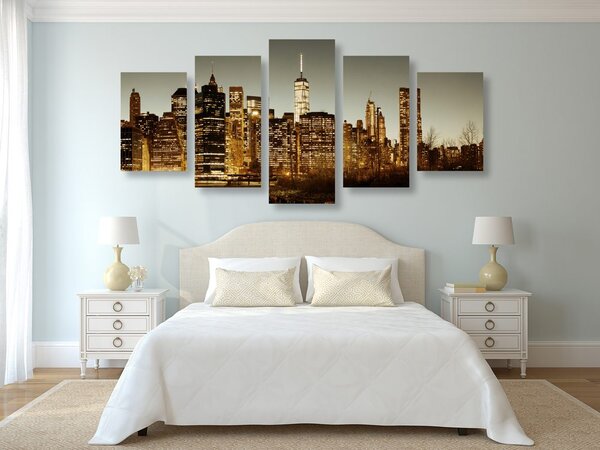 5 részes kép New York központ