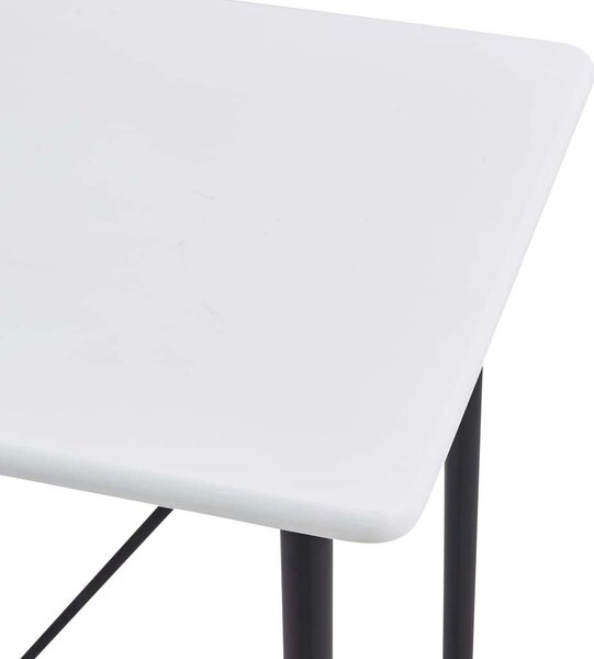 Modern Bárasztal - Fehér MDF - 120x60x110 cm