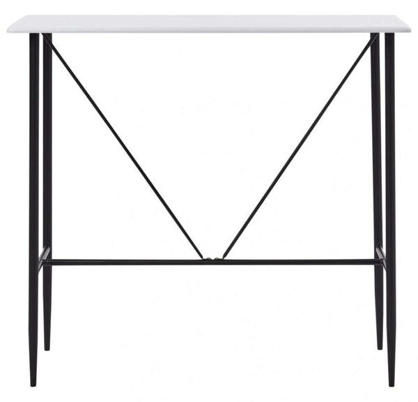 Modern Bárasztal - Fehér MDF - 120x60x110 cm