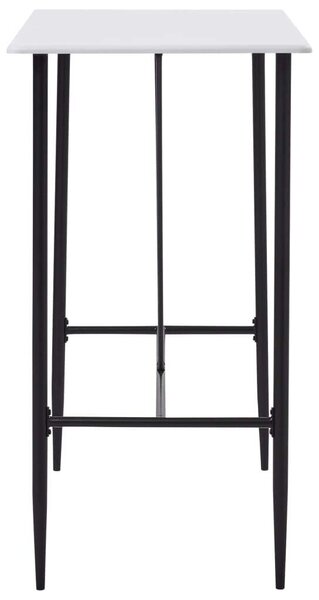 Modern Bárasztal - Fehér MDF - 120x60x110 cm