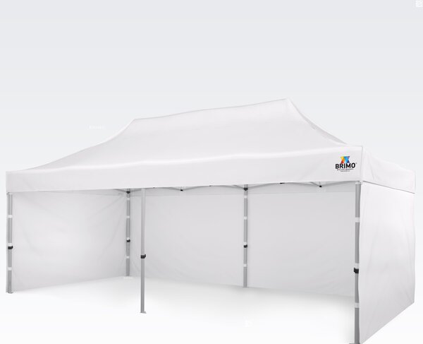 Pavilon sátor 3x6m - Fehér