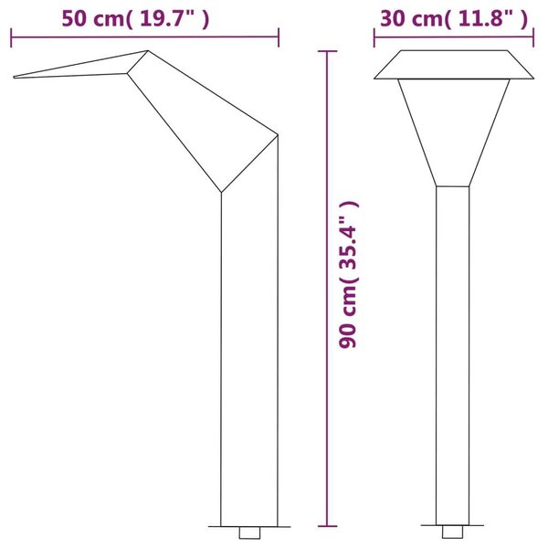 VidaXL ezüstszínű rozsdamentes acél medence-szökőkút 50 x 30 x 90 cm