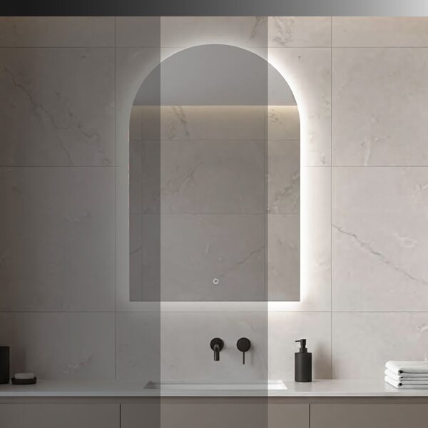 LED Tükör 90x60cm TOP-1