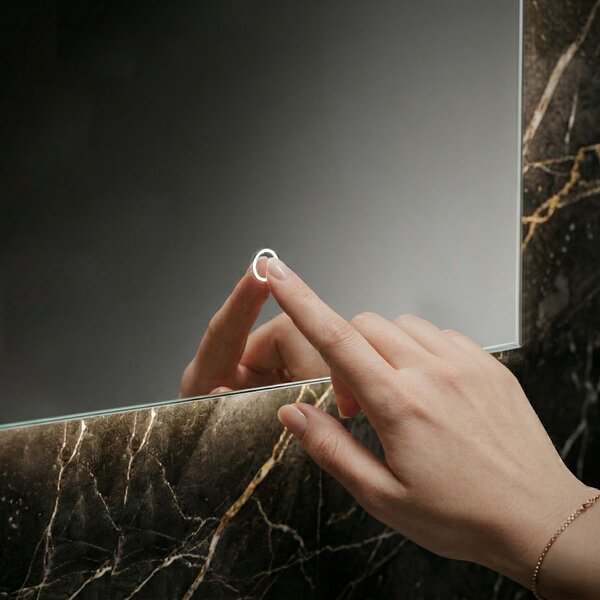 LED Tükör 90x60cm TOP-1