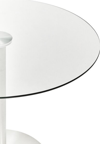 Kerek étkezőasztal üveg asztallappal ø 90 cm Metropolitan – Premier Housewares