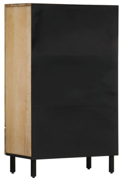 Tömör mangófa magasszekrény 60 x 33 x 100 cm