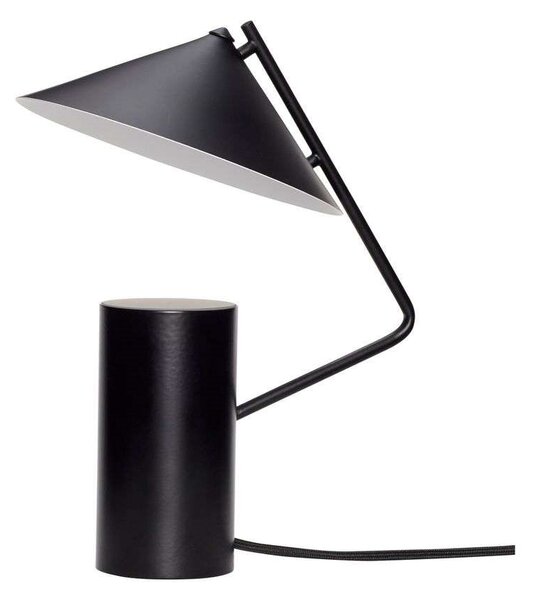 Hübsch - Sen Asztali Lámpa Geometric Black - Lampemesteren