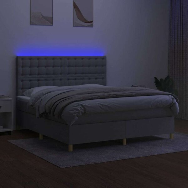 VidaXL LED-es Ágy - 160x200 cm